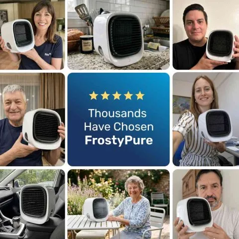 FrostyPure built-in air filter